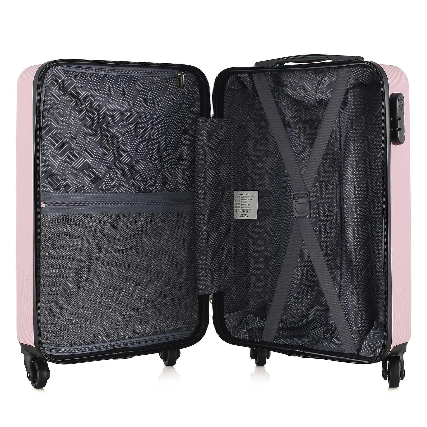 Валіза SEMI LINE 20" S Rose (T5694-1) - фото 6 Валіза SEMI LINE 20" S Rose (T5694-1) - фото 6