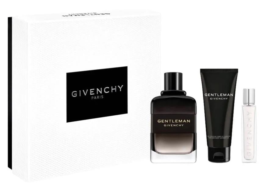 Подарочный набор для мужчин Givenchy Gentleman Reserve Privee парфюмированная вода 100 мл и мини 12,5 мл/гель для душа 75 мл (375509) Подарочный набор для мужчин Givenchy Gentleman Reserve Privee парфюмированная вода 100 мл и мини 12,5 мл/гель для душа 75 мл (375509)