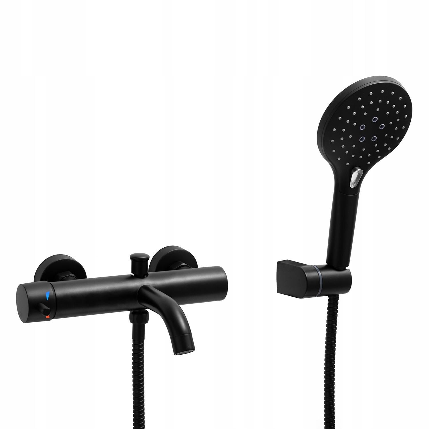Смеситель Piki для ванны Black