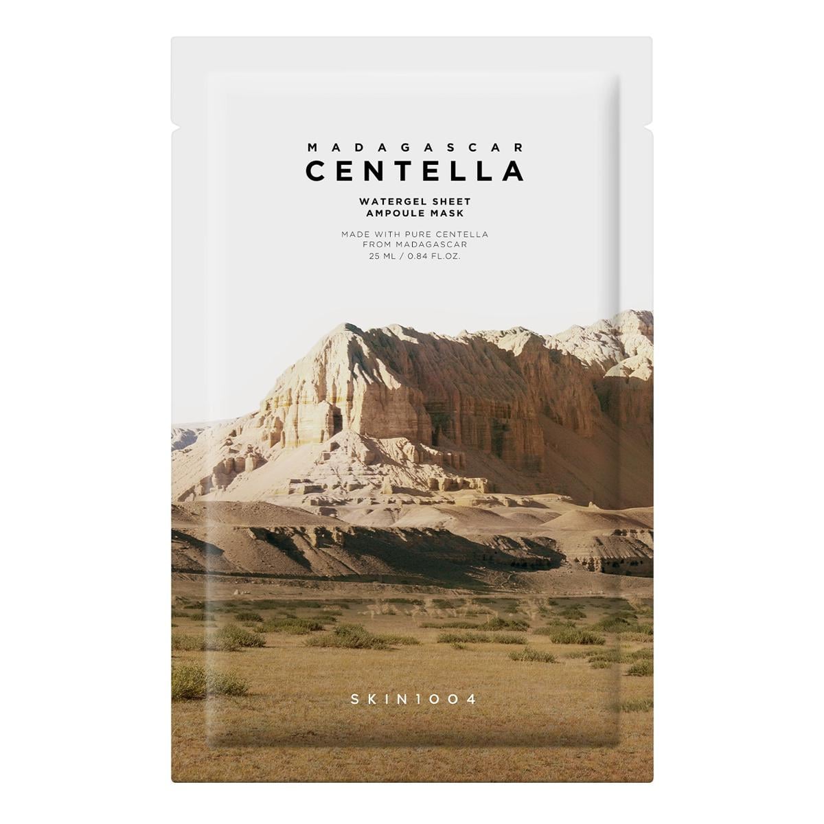 Маска гелева зволожуюча з центеллою SKIN1004 Madagascar Centella Watergel Sheet Ampoule Mask 25 г (4708)