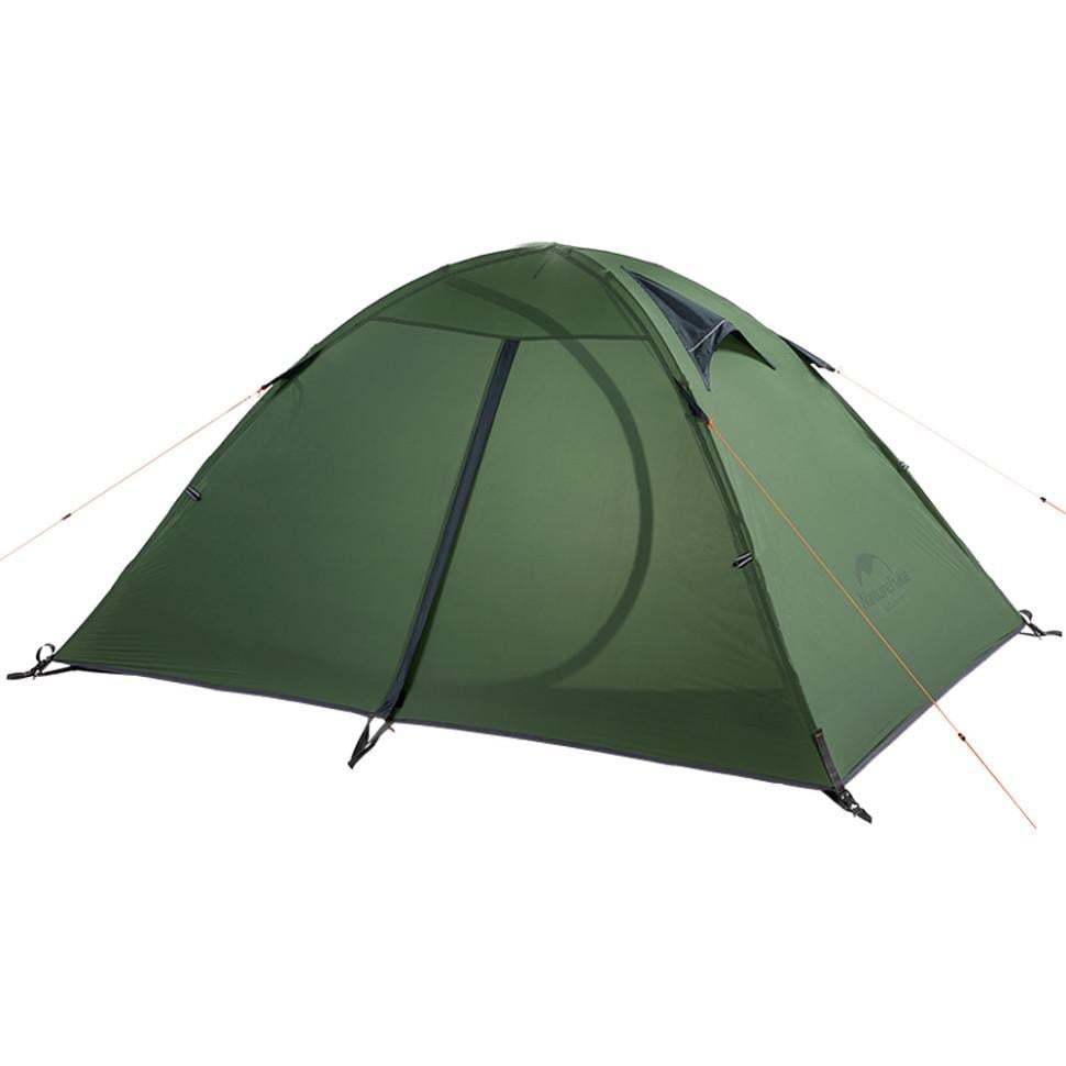 Палатка двухместная ультралегкая Naturehike NH15Z006-P Темно-зеленый (25396686)