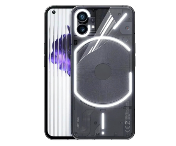 Пленка противоударная гидрогелевая Hydrogel Film для Nothing Phone 2 на заднюю панель Transparent