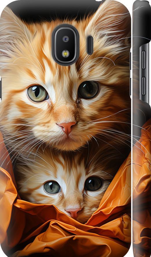 Чехол на Samsung Galaxy J2 2018 Котики 2 (5664m-1351-42517)