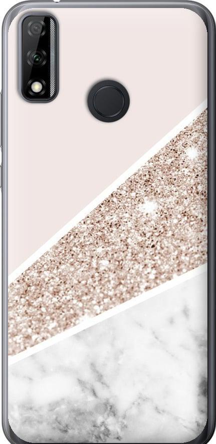 Чехол на Huawei P Smart 2020 Пастельный мрамор (4342u-2060-42517)