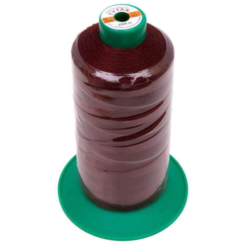 Нитки сверхпрочные Ariadna Tytan 20 2000 м Бордово-коричневый (2627)