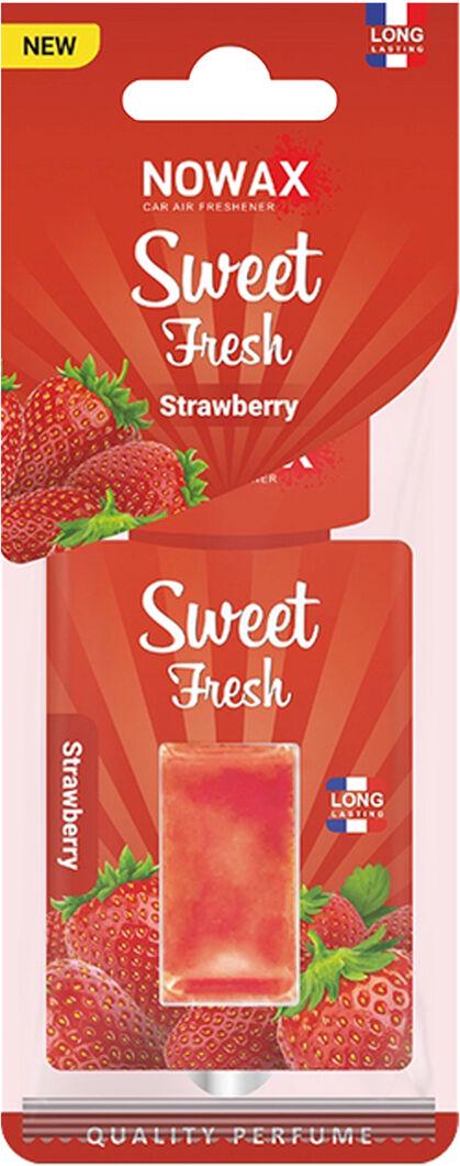 Ароматизатор Nowax Sweet Fresh New Strawberry NX00127 жидкая карта 5 мл (0316675)