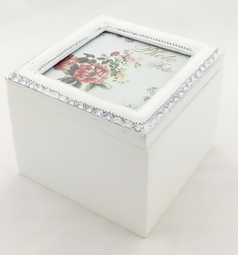 Шкатулка для ювелірних прикрас Гранд Презент Квадратна (258067А)