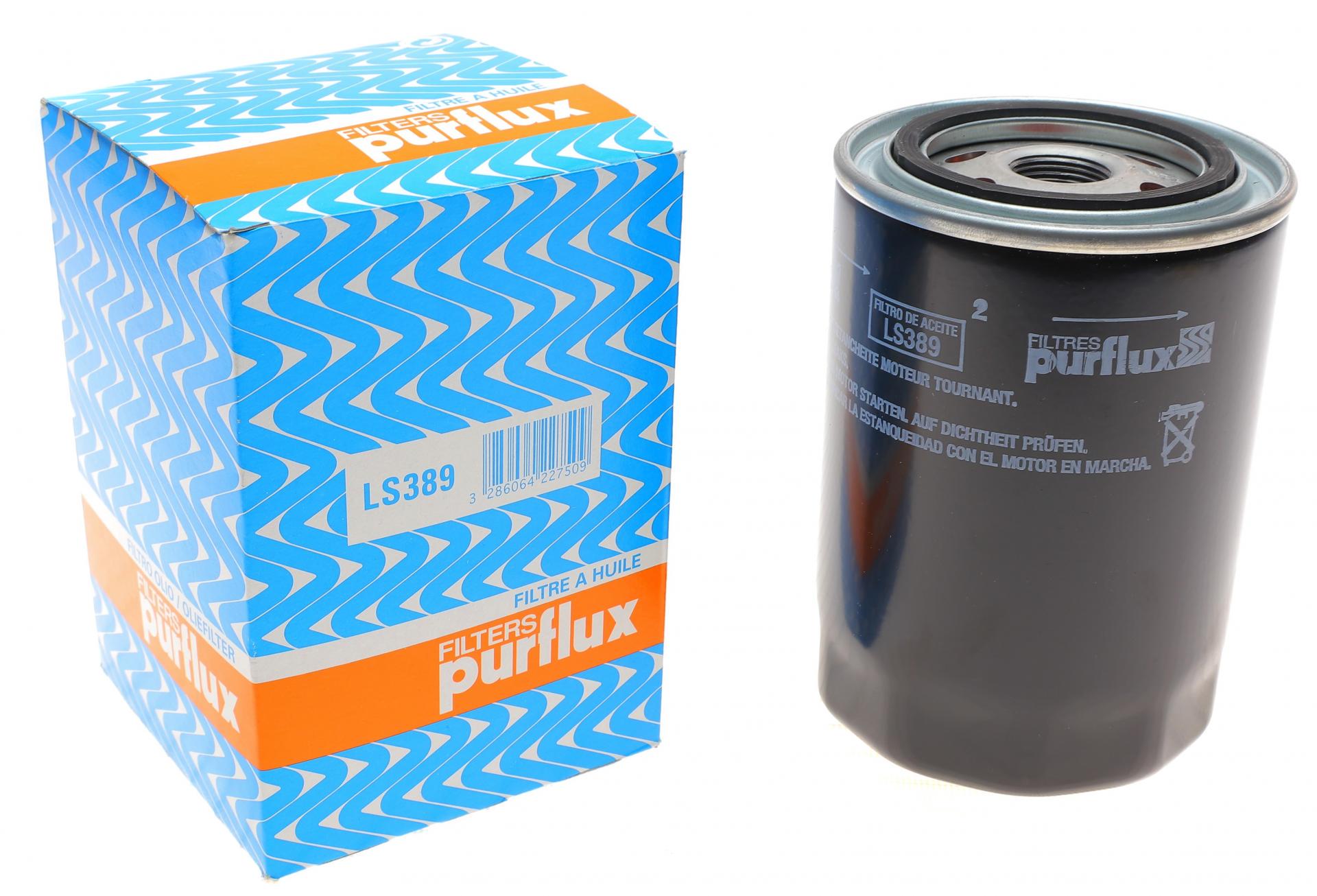 Фильтр масляный PURFLUX для Fiat Ducato 3,0HDI 06- (LS389)