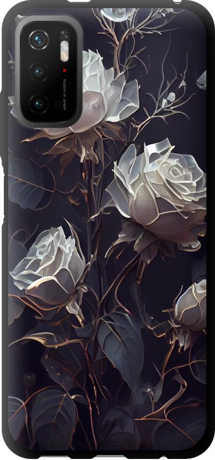 Чехол на Xiaomi Poco M3 Pro Розы 2 (5550b-2369-42517) Чехол на Xiaomi Poco M3 Pro Розы 2 (5550b-2369-42517)