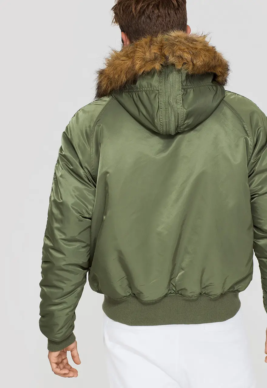 Куртка аляска Alpha Industries N-2B Parka L Sage Green (MJN30000C1GL) - фото 5