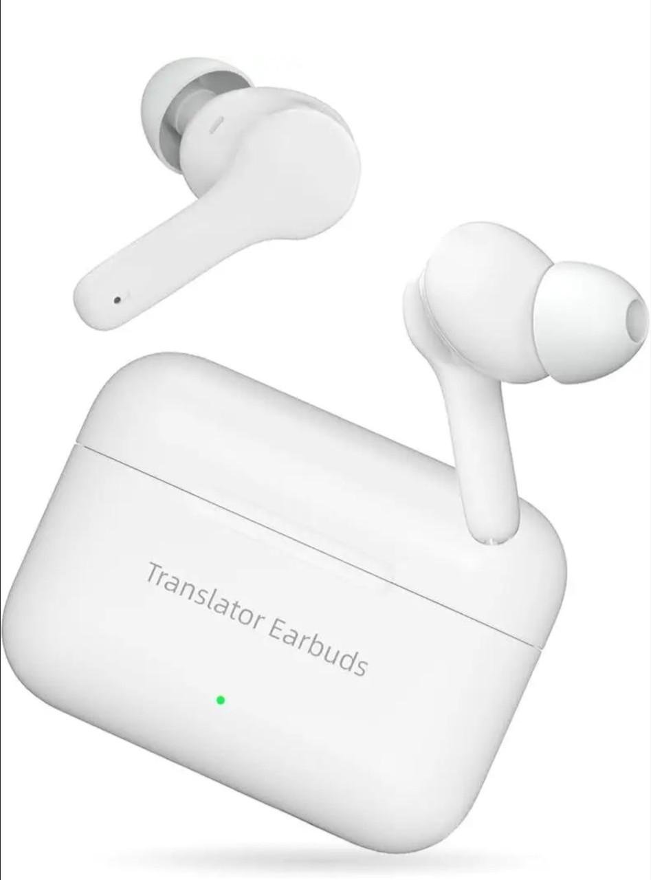 Наушники беспроводные Translator Earbuds TWS Ai Voice M6 перевод в реальном времени 71 язык Белый - фото 3 Наушники беспроводные Translator Earbuds TWS Ai Voice M6 перевод в реальном времени 71 язык Белый - фото 3
