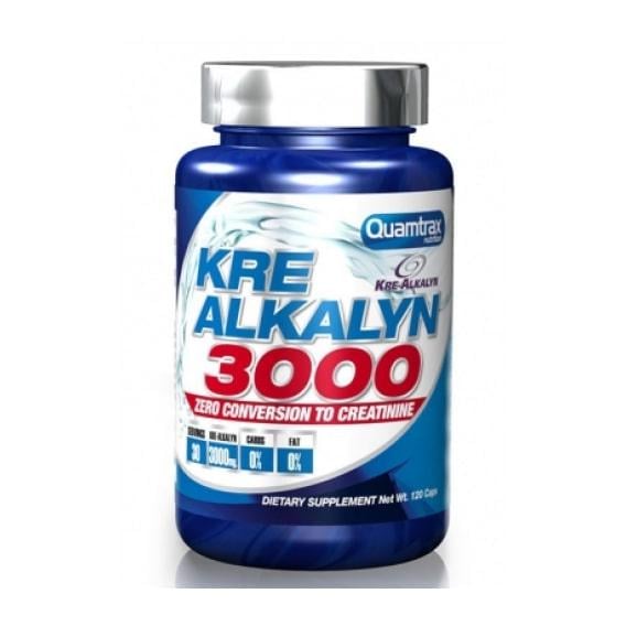Креатин комплекс Quamtrax Kre-Alkalyn 3000 120 Caps Unflavored