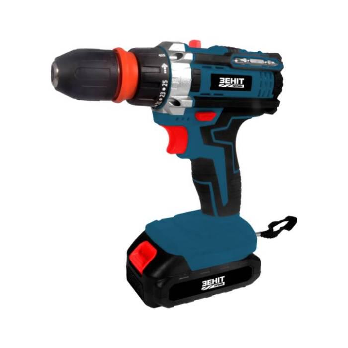 Шуруповерт акумуляторний Зеніт Профі ЗПША-21/20 DFR Профі 21V 2000 mAh Blue (853783) - фото 4