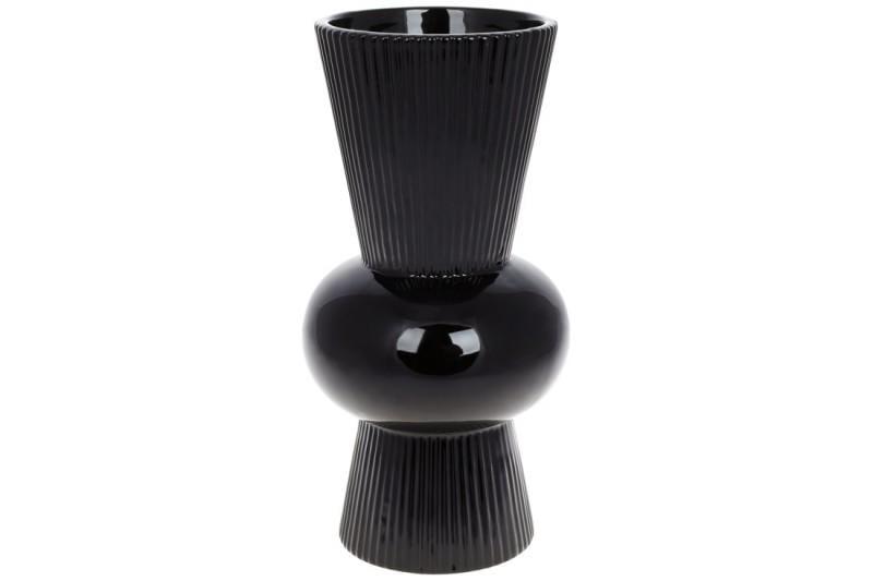 Ваза керамическая BonaDi 733487 30 см Черный (100271) Ваза керамическая BonaDi 733487 30 см Черный (100271)