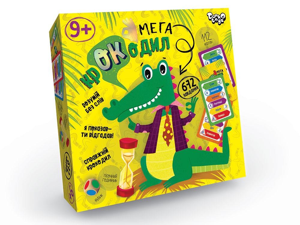Настольная игра Danko Toys Мега Крокодил (CROC-03-01U)