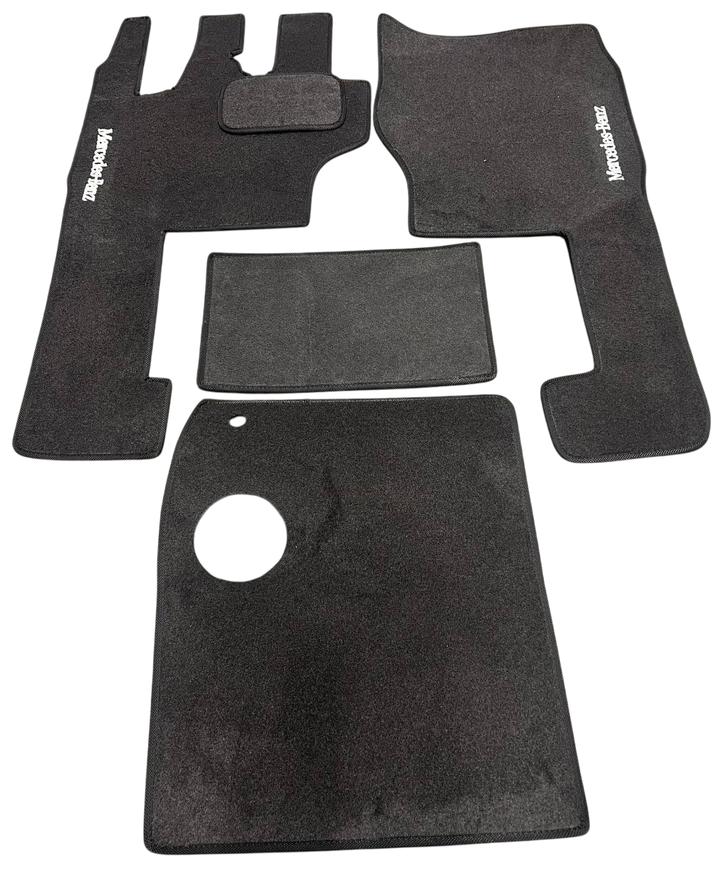 Килимки в салон ворсові для Mercedes LN2/LK BM673-679 1984-1998 5 шт. Чорний (27327037)
