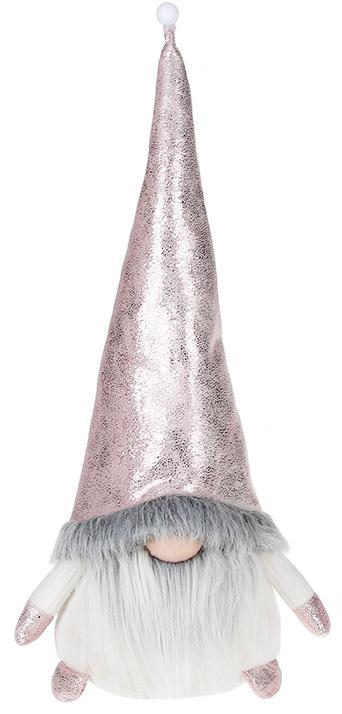 Мягкая игрушка Гномик Pink с Led подсветкой 17х13х39 см (BD-910-213)