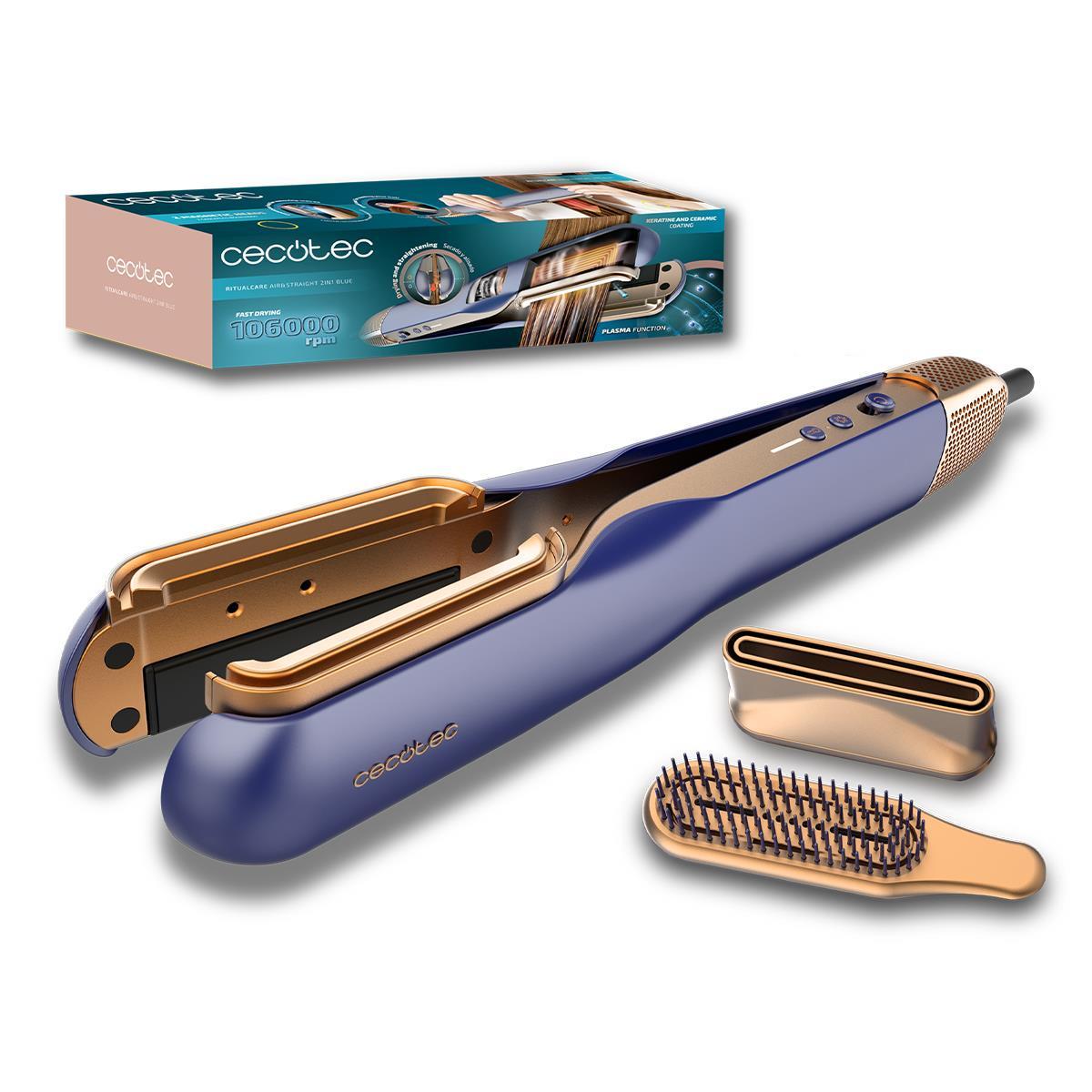 Стайлер-випрямляч CECOTEC RitualCare Air Lisse 2в1 Blue