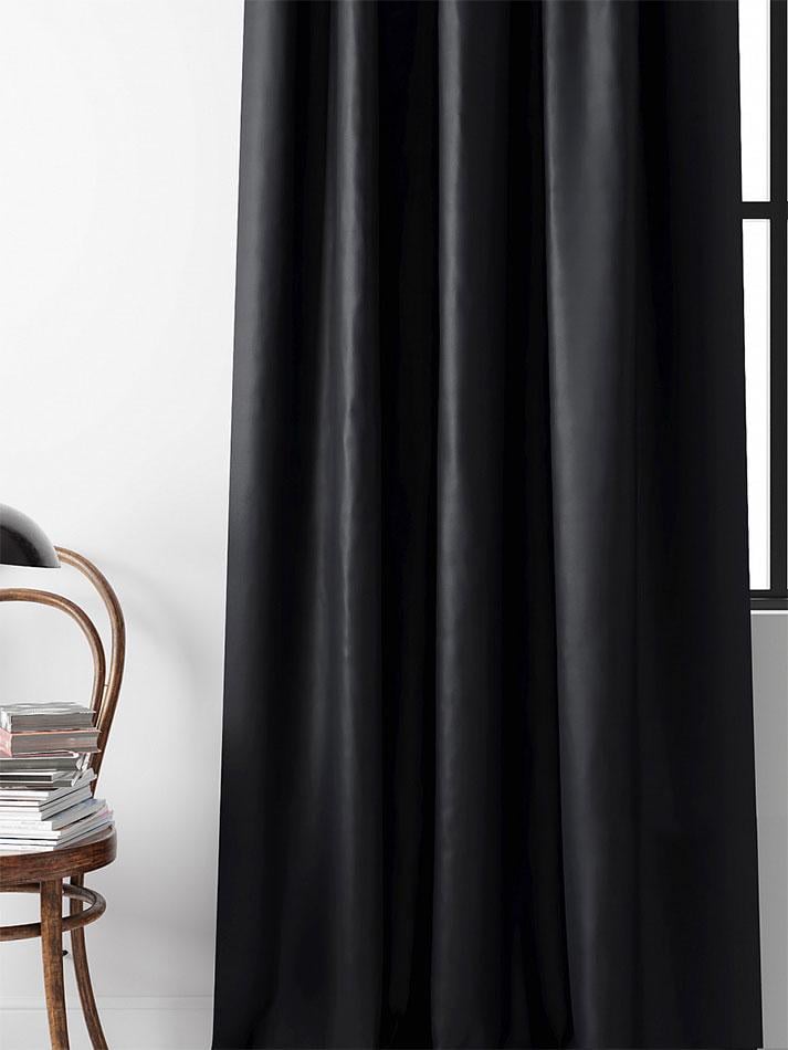 Комплект штор Pivdenne блекаут 200х270 см 2 шт. Чорний (80000-200-2) - фото 2