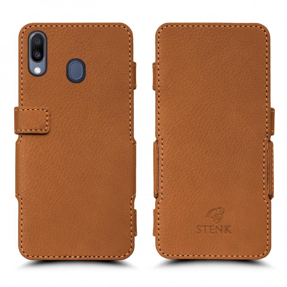 Чехол книжка Stenk Prime для Samsung Galaxy M20 Camel (62529)
