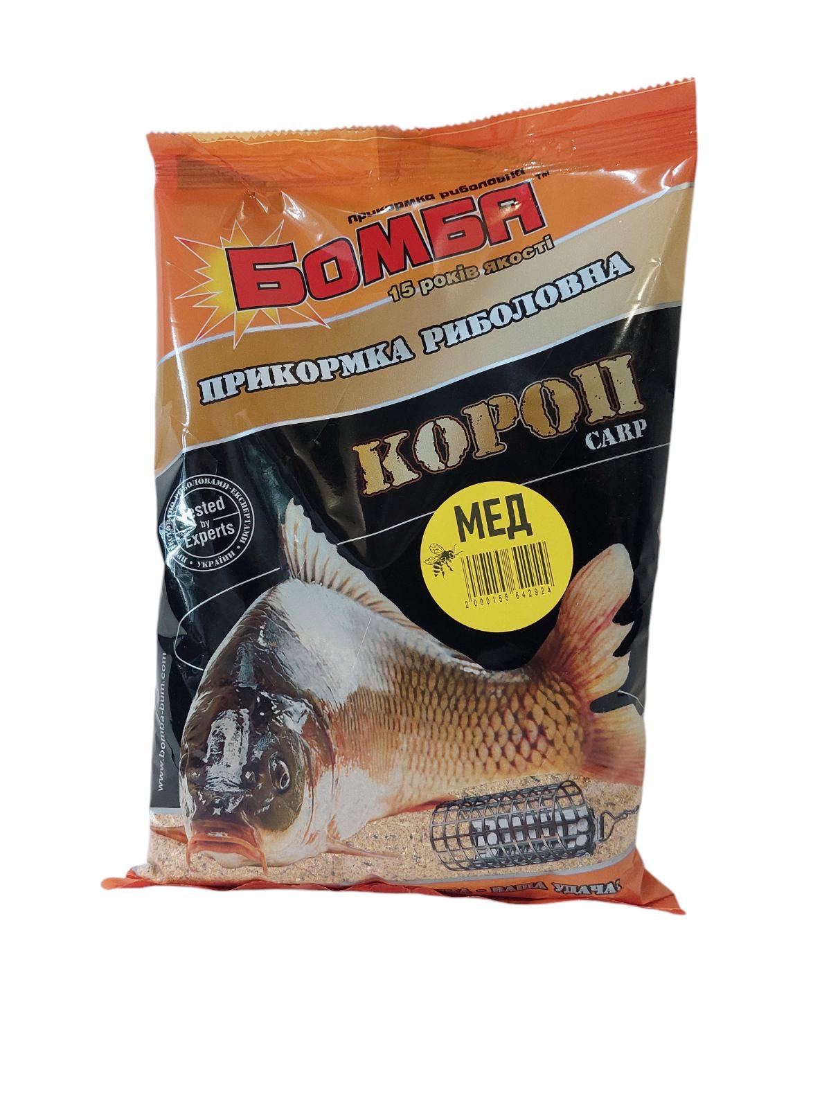 Прикормка для рыбалки Бомба Карп Мед 900 г (2000155642924) - фото 4 Прикормка для рыбалки Бомба Карп Мед 900 г (2000155642924) - фото 4