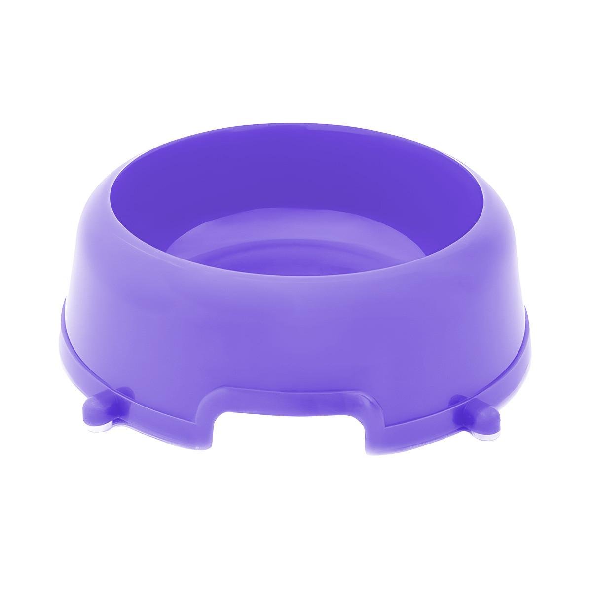 Миска для тварин пластикова 650 мл Лавандовий (2447853650)