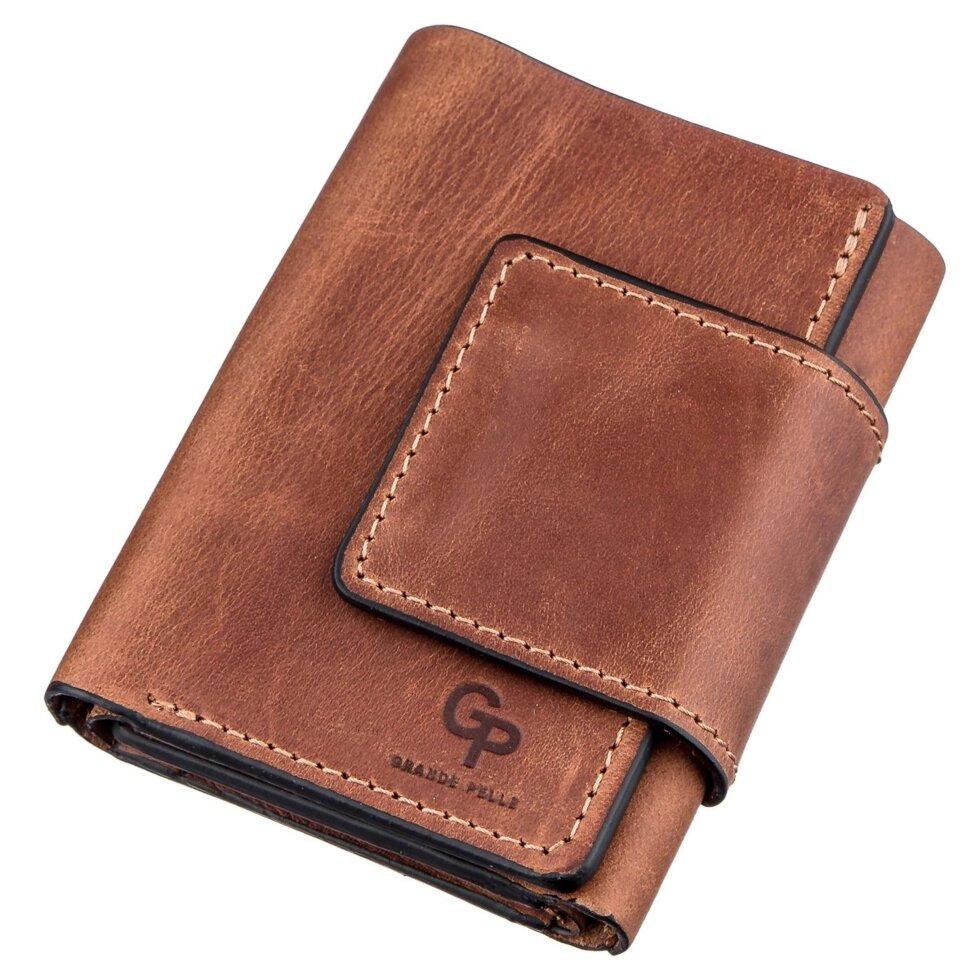 Портмоне вертикальный 711205 Коричневый (1939598690)