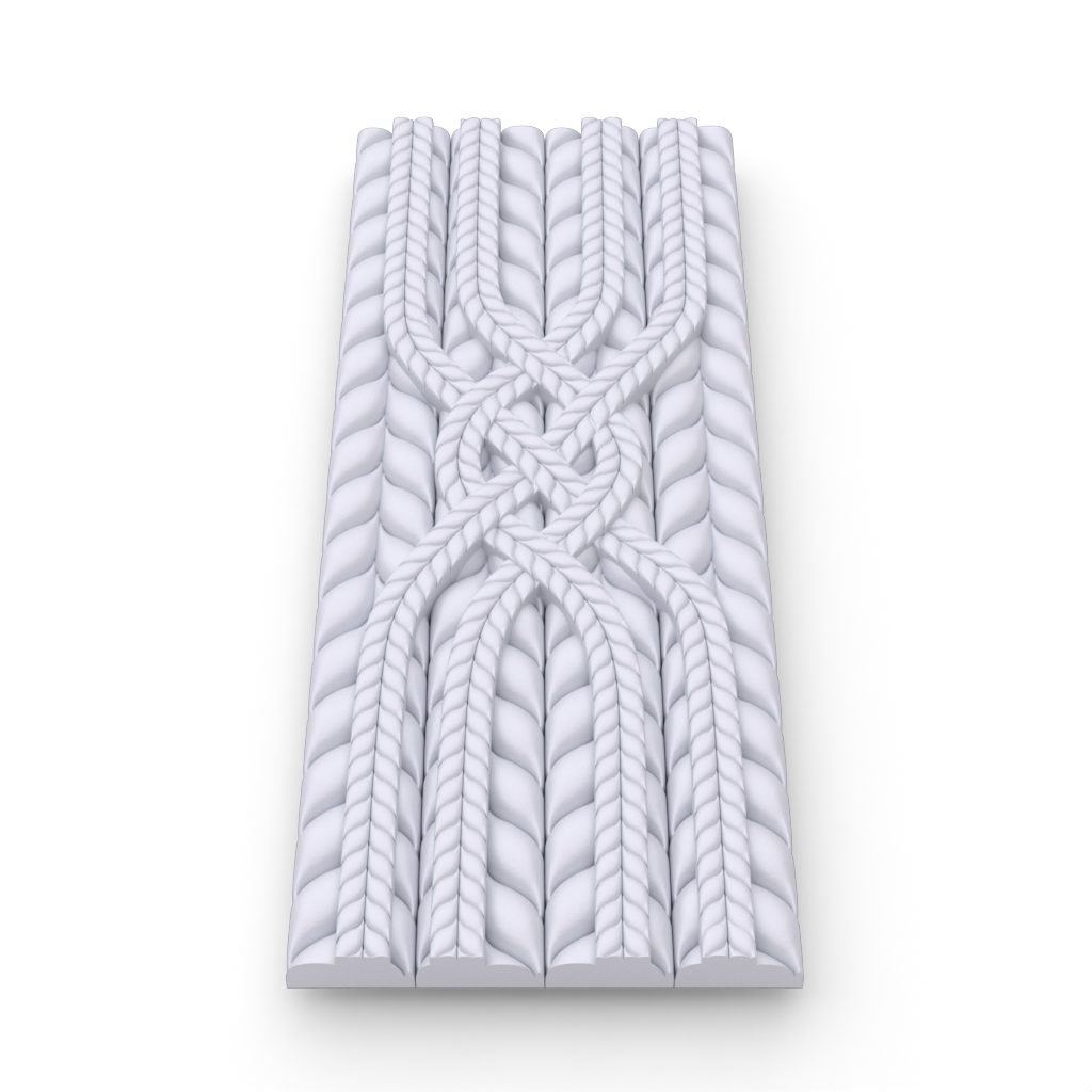 Панель декоративная полиуретановая Art Decor W 312 250х27х650 мм (31002952)