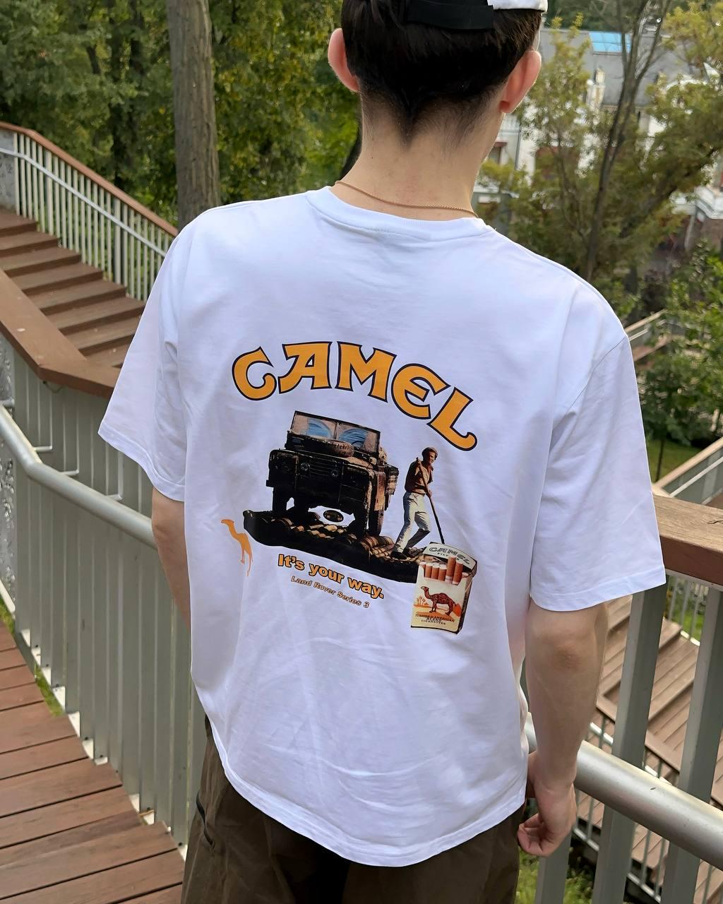 Футболка MEAN LTD Camel expedition Land Rover Series 3 XL Белый (MLD0018101)