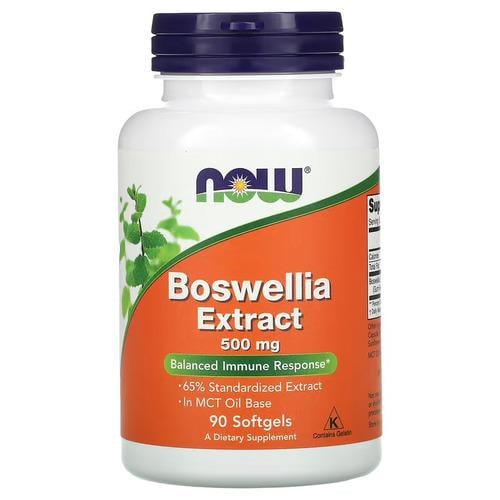 Босвеллия NOW Boswellia Extract 500 мг 90 капс. (NOW-04936)