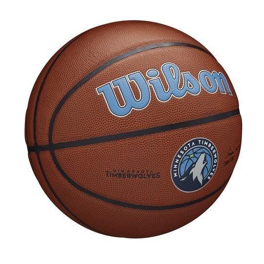 М'яч баскетбольний Wilson NBA Team Alliance Bskt Min Timber 7 Amber (WTB3100XBMIN) - фото 3 М'яч баскетбольний Wilson NBA Team Alliance Bskt Min Timber 7 Amber (WTB3100XBMIN) - фото 3