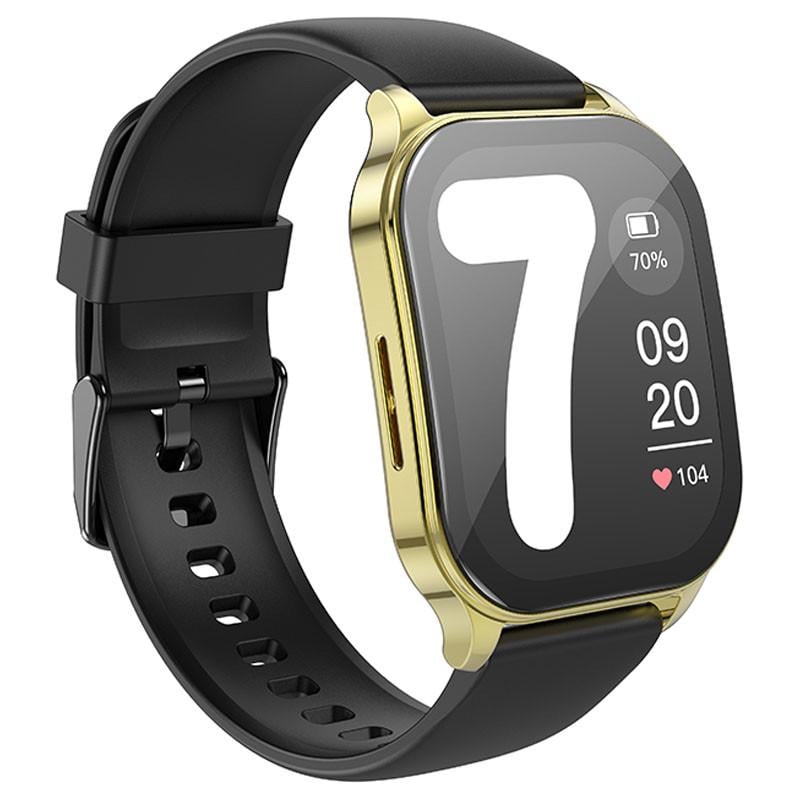 Смарт-годинник Hoco Smart Watch Y19 Amoled Smart sports watch Bright Gold (00000067618_2) - фото 1