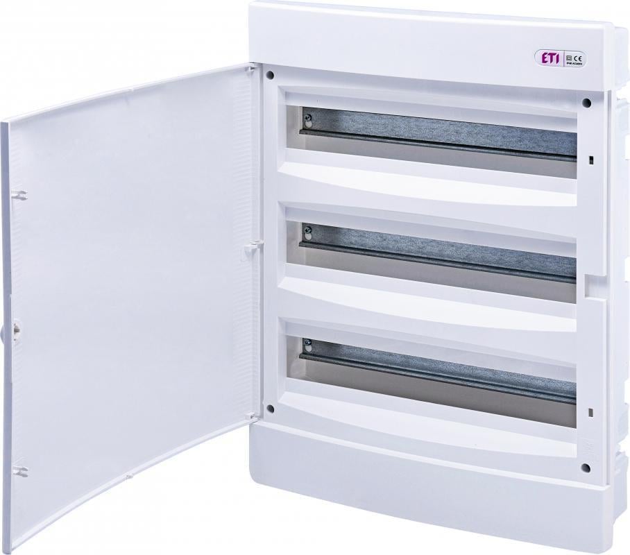 Щит розподільний ETI ECM 3x18 PO 54 модуля пластик 522х392х106 мм Білий (1101048)