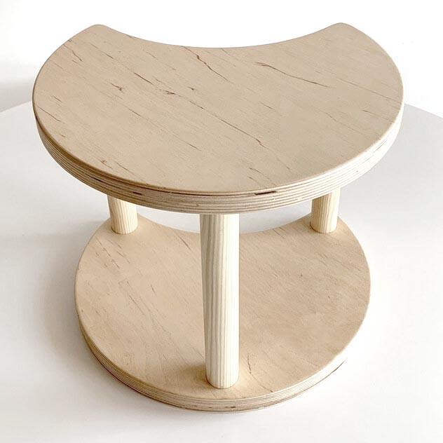 Стульчик из дерева Волия Бланже (ТАБ-006401)