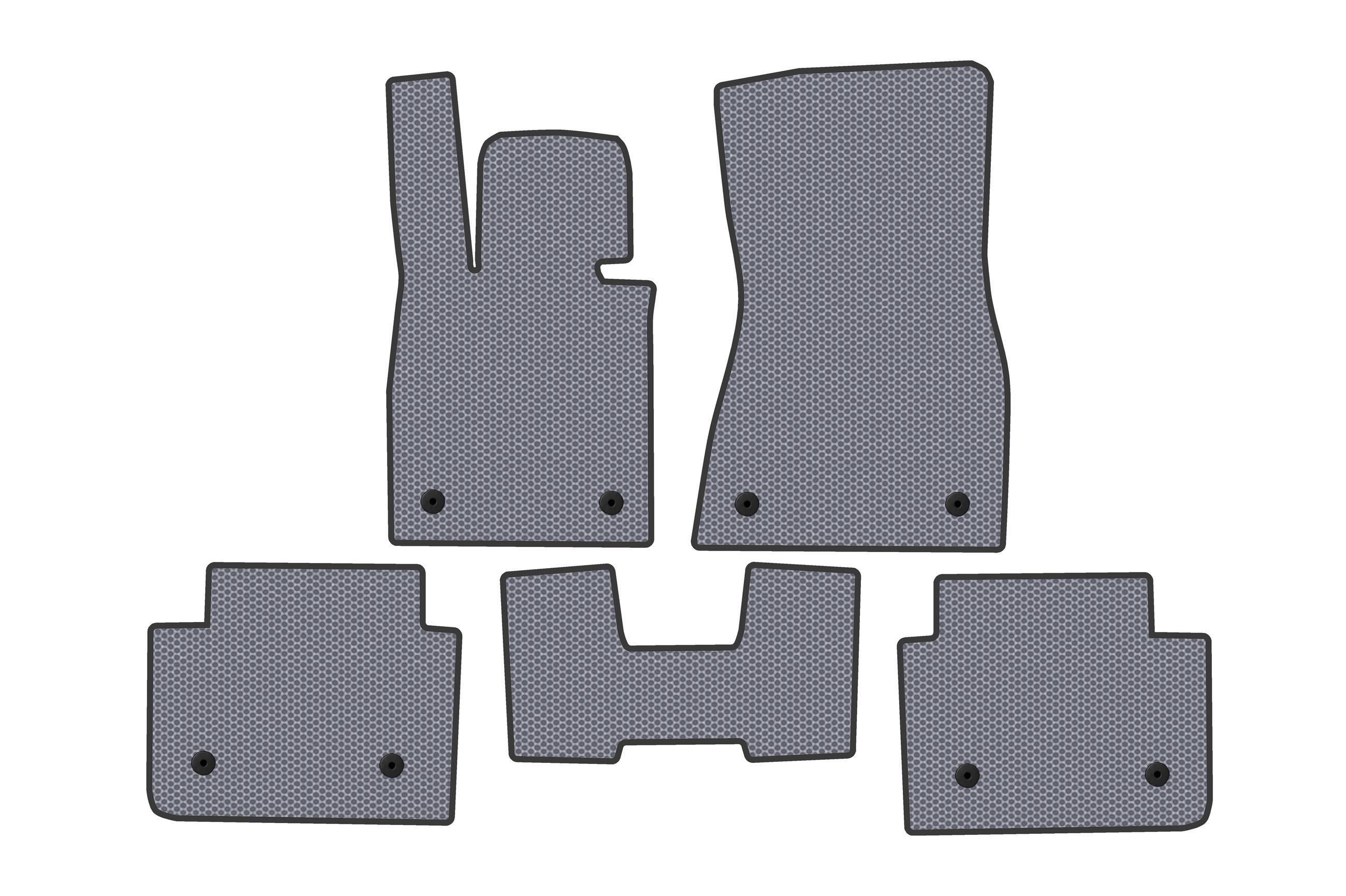 Коврики резиновые Digital Designs Carsuit для BMW 5/i5 серия G60/G60E/G61 2023- г. Серый (185170)