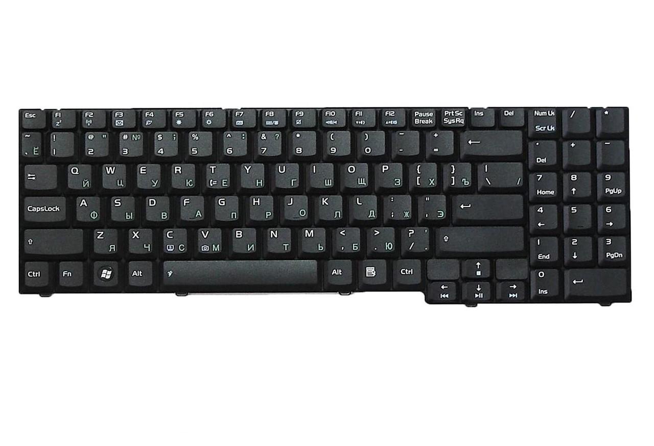 Клавиатура для ноутбука Asus X71A матовая (04GNED1KRU00)