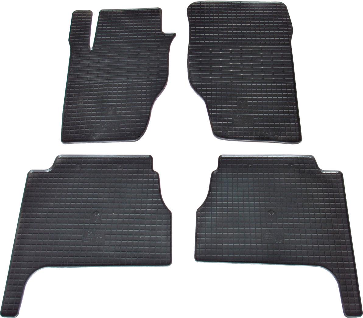 Автоковрики в салон Stingray KIA Sorento резиновые 4 шт.