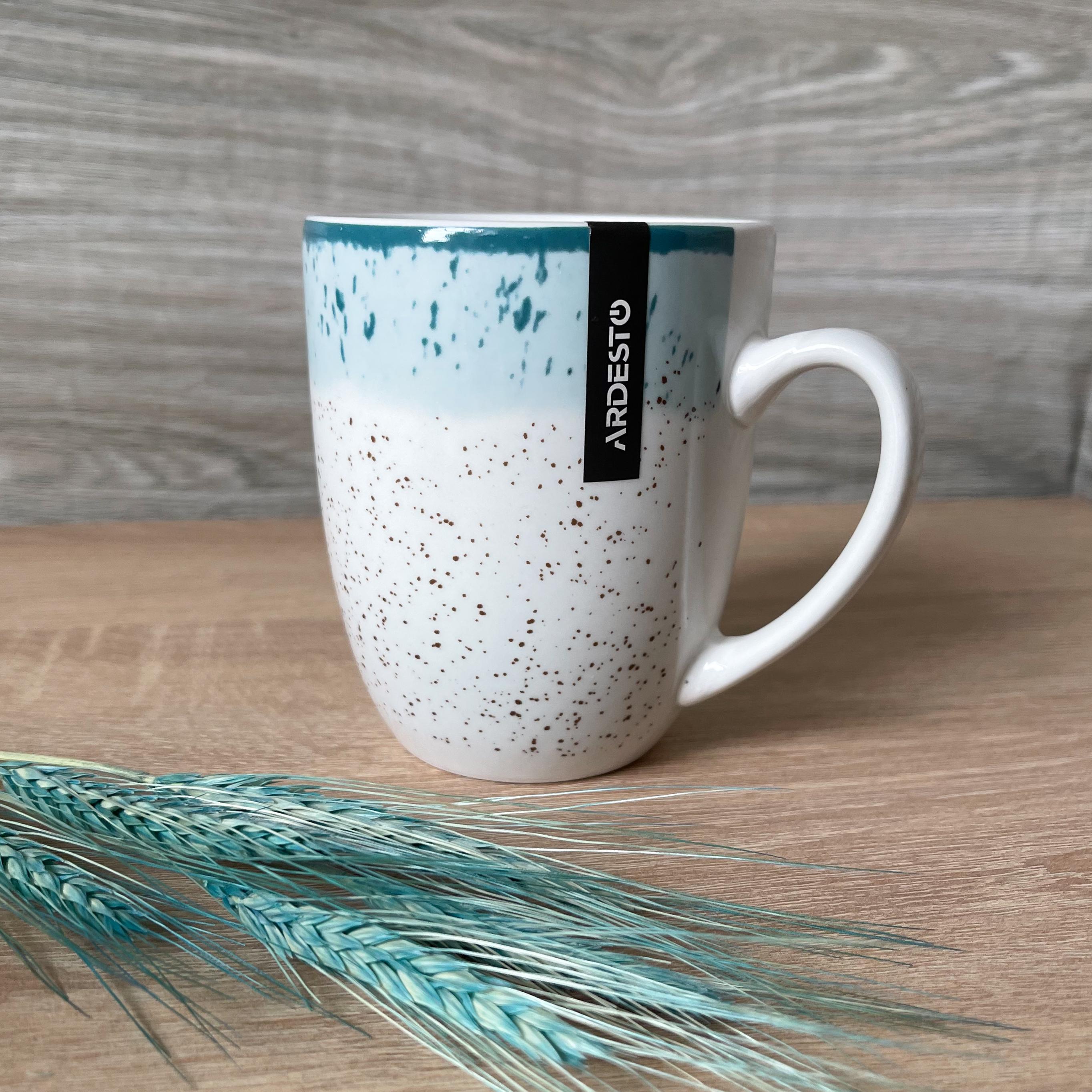 Столовий сервіз Ardesto Siena 5 предметів 1 особа порцеляна Біло-блакитний - фото 14