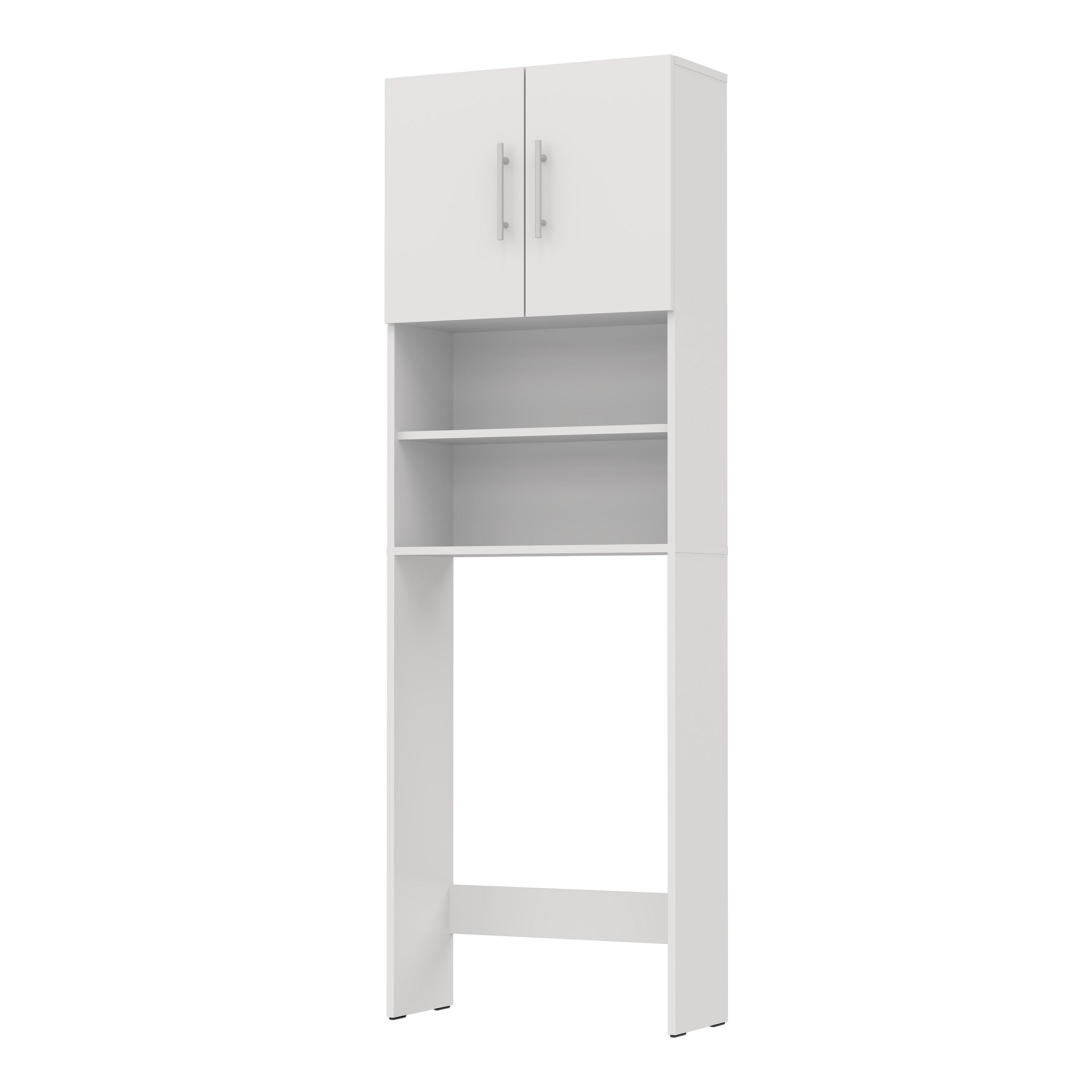 Пенал-шафа над пральною машиною підлогова MEBLIBUD ELLA 189,6х64,2х25 см Білий