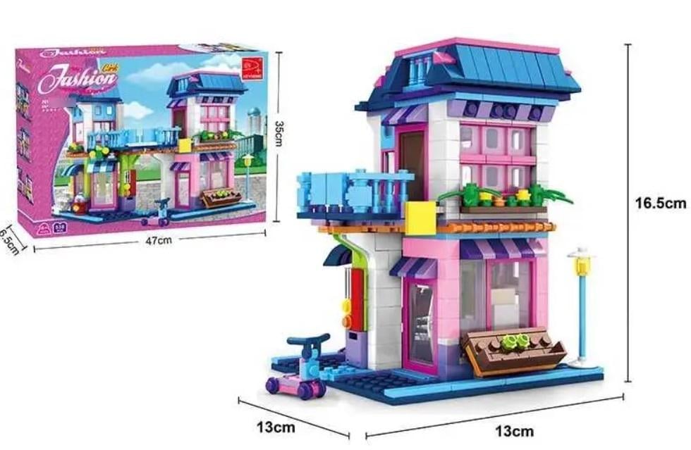 Конструктор Ausini Домик 560 дет. (24817) - фото 2 Конструктор Ausini Домик 560 дет. (24817) - фото 2