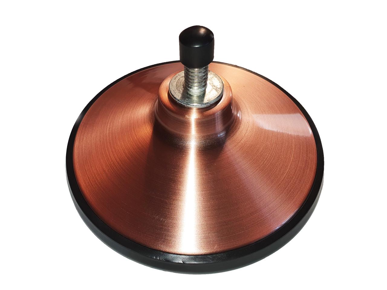 Подпятник металлический 1 шт. Медный