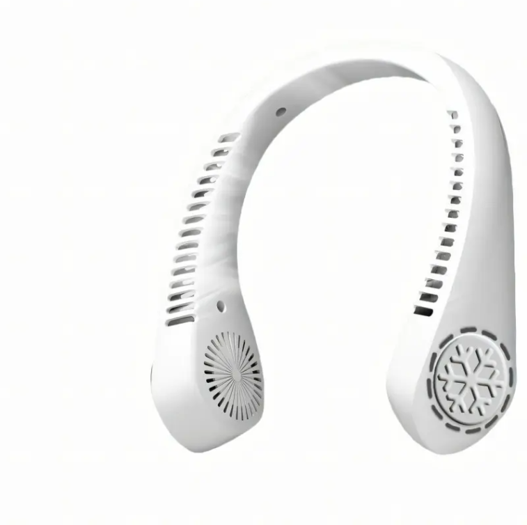 Вентилятор безлопатевий на шию MM04 акумуляторний 3 режими охолодження Білий (2479517704) - фото 2 Вентилятор безлопатевий на шию MM04 акумуляторний 3 режими охолодження Білий (2479517704) - фото 2