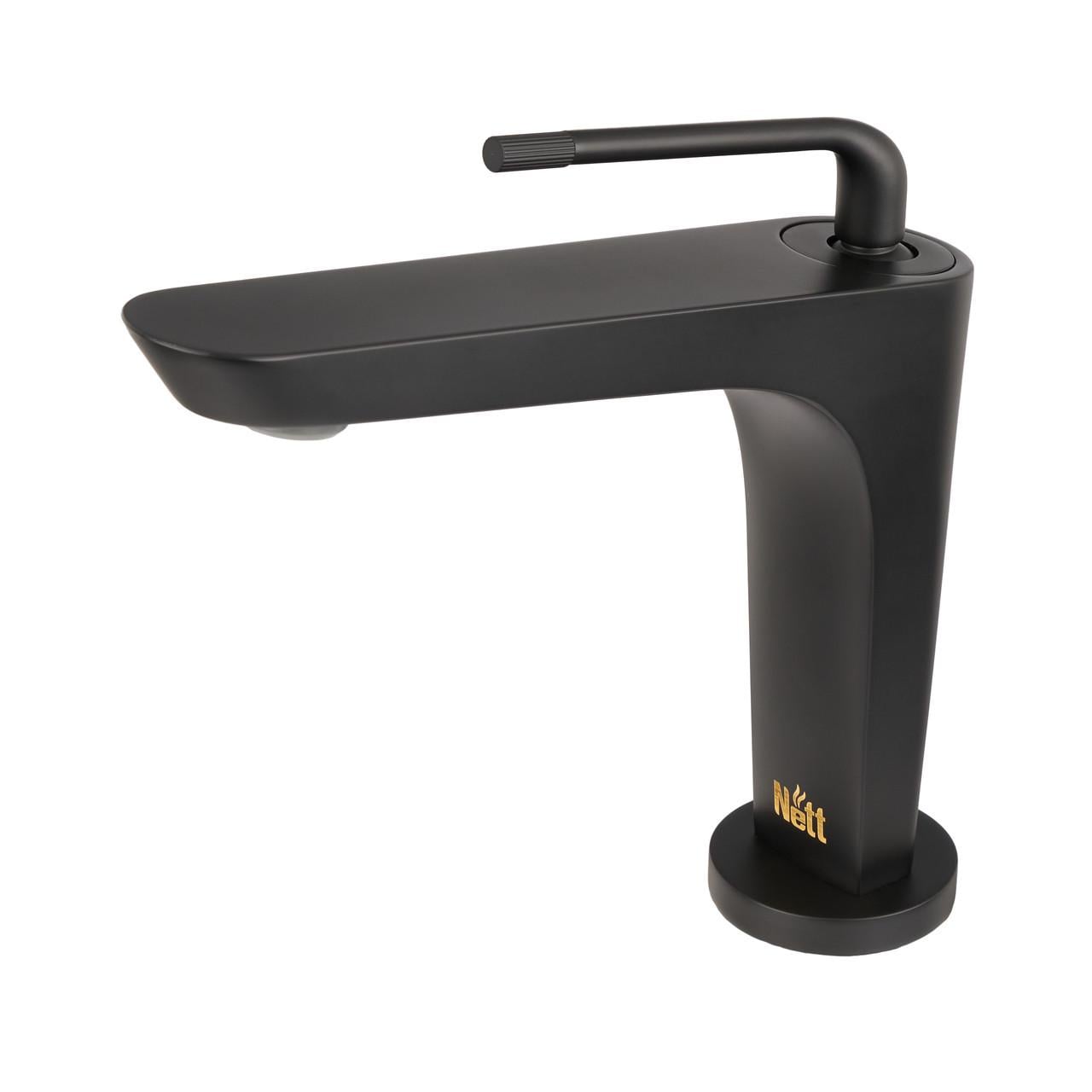 Смеситель на раковину Nett DB-21 латунный Черный (2999643066)