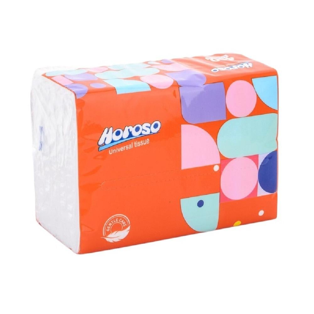 Салфетки столовые HOME HR-03 Horoso бумажные 3-х слойные 450 шт. 15х20 см (2200000403230)