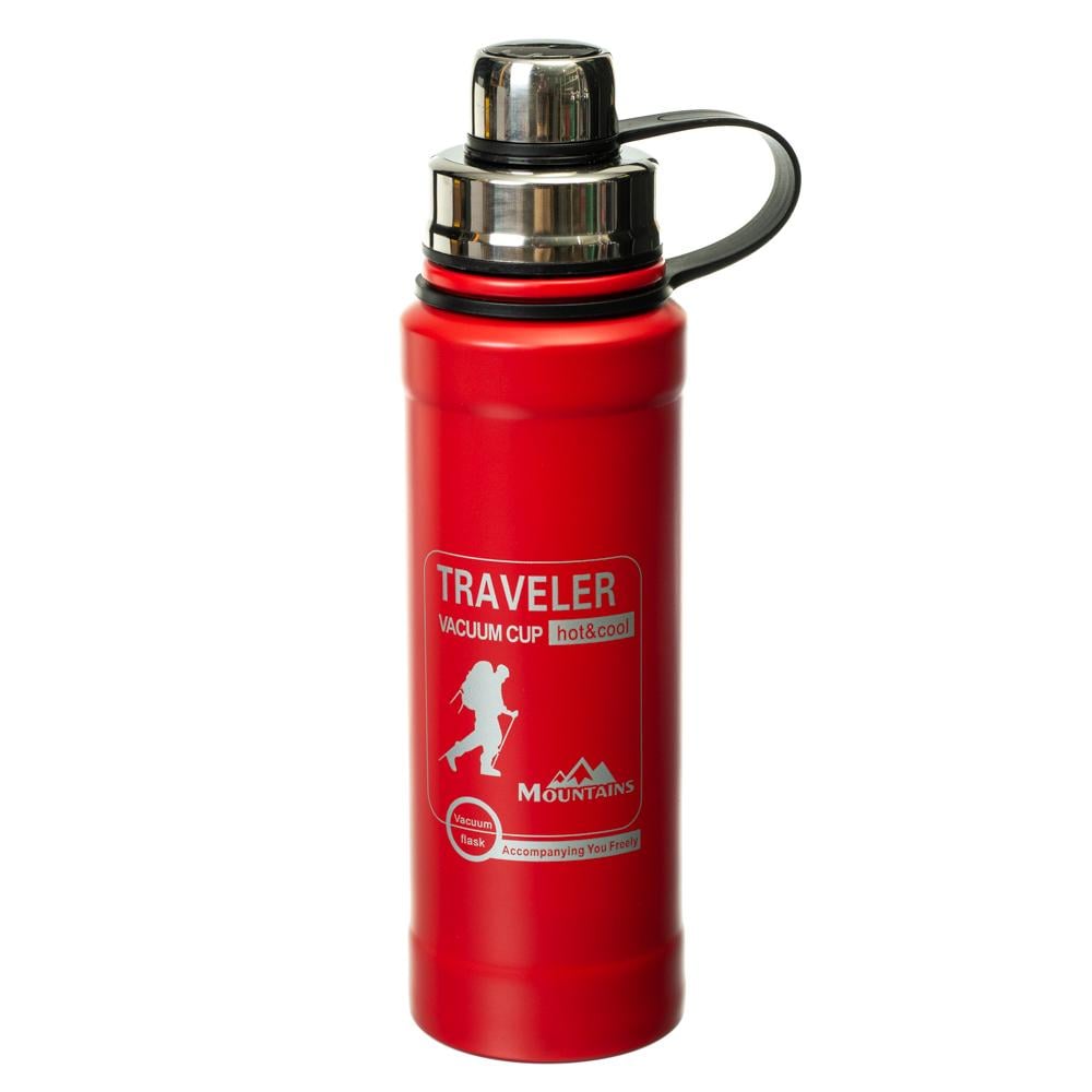 Термос Elisey Путешествие 600 мл Красный (8715-002) - фото 1