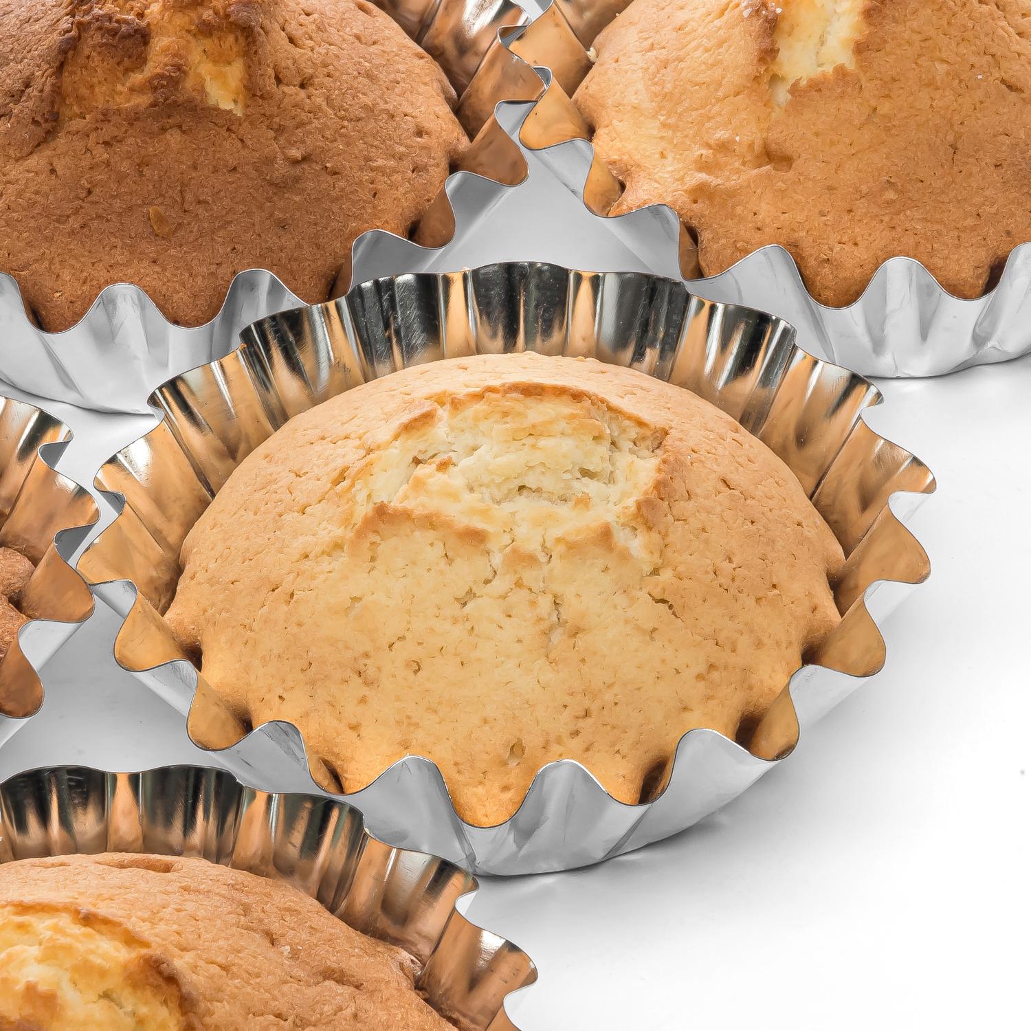 Формочки для выпечки кексов и тарталеток Ø 11,5x6x4 см 10 шт. (84024) - фото 16 Формочки для выпечки кексов и тарталеток Ø 11,5x6x4 см 10 шт. (84024) - фото 16