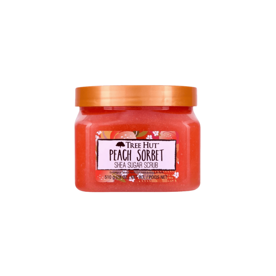 Скраб для тела Tree Hut Peach Sorbet Sugar Scrub с персиковым ароматом 510 г