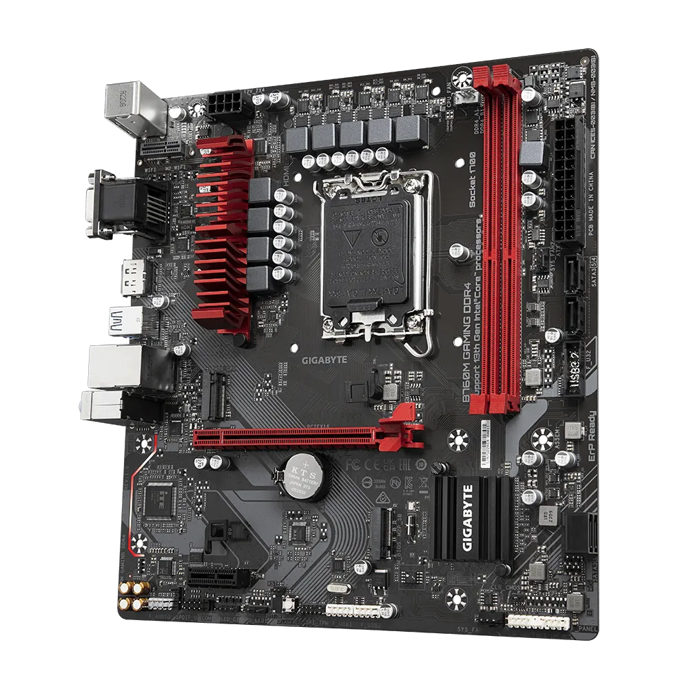 Материнська плата Gigabyte B760M GAMING DDR4 Intel B760 LGA1700 2xDDR4 Gaming Series MicroATX (570717) - фото 2