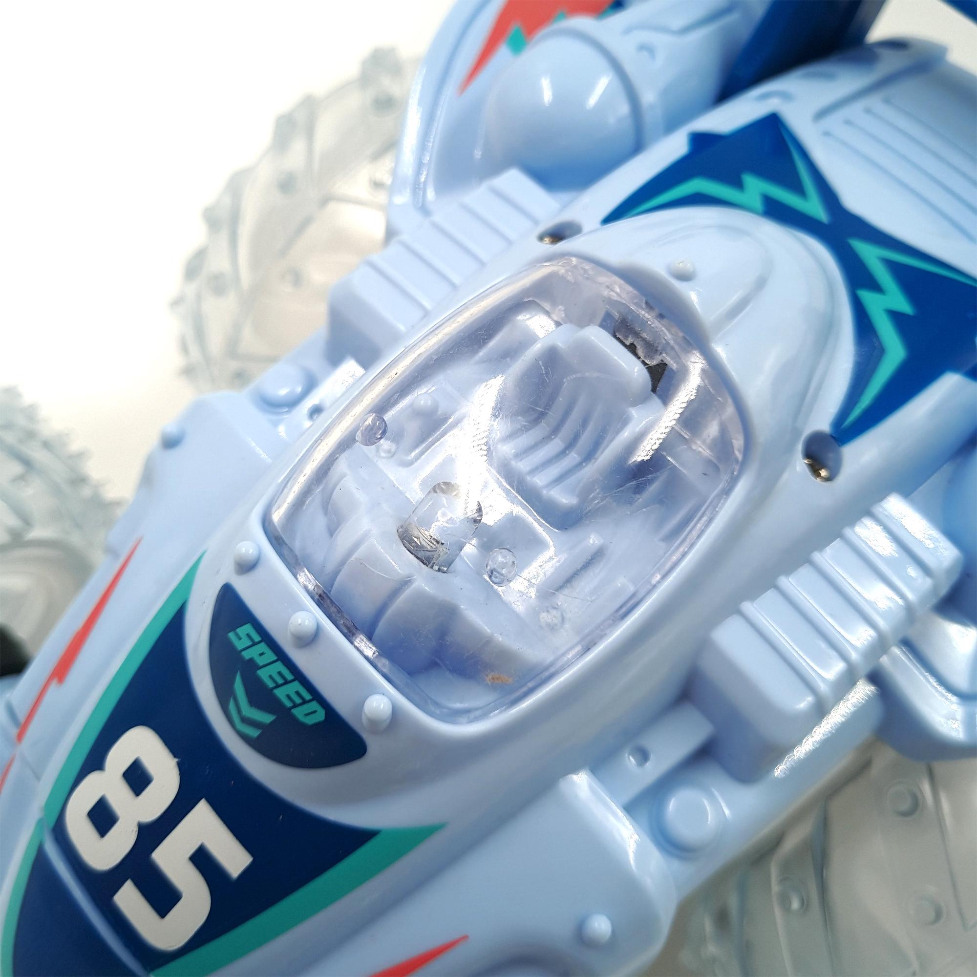 Машинка перевертень Dasher з підсвічуванням 15 см Блакитний (119541g) - фото 5 Машинка перевертень Dasher з підсвічуванням 15 см Блакитний (119541g) - фото 5