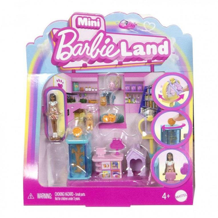 Мінінабір Barbie Заклади міста серії Mini BarbieLand (JCR29)